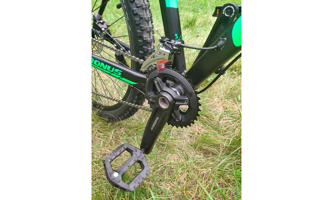 Фотография Велосипед Cronus Dynamic 520 27,5" (2020) 2020 Черно-зеленый